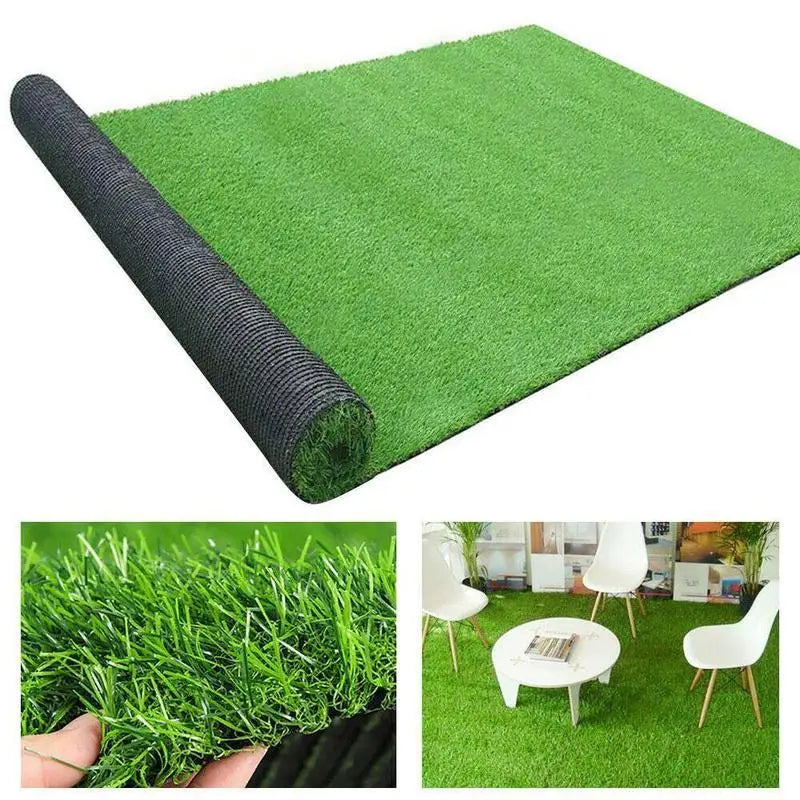 100x50cm Custom Size Artificial Turf Synthetic Grass Lawn Green Fake Grass Rug Indoor Outdoor Pet-friendly Dog Grass Christmas