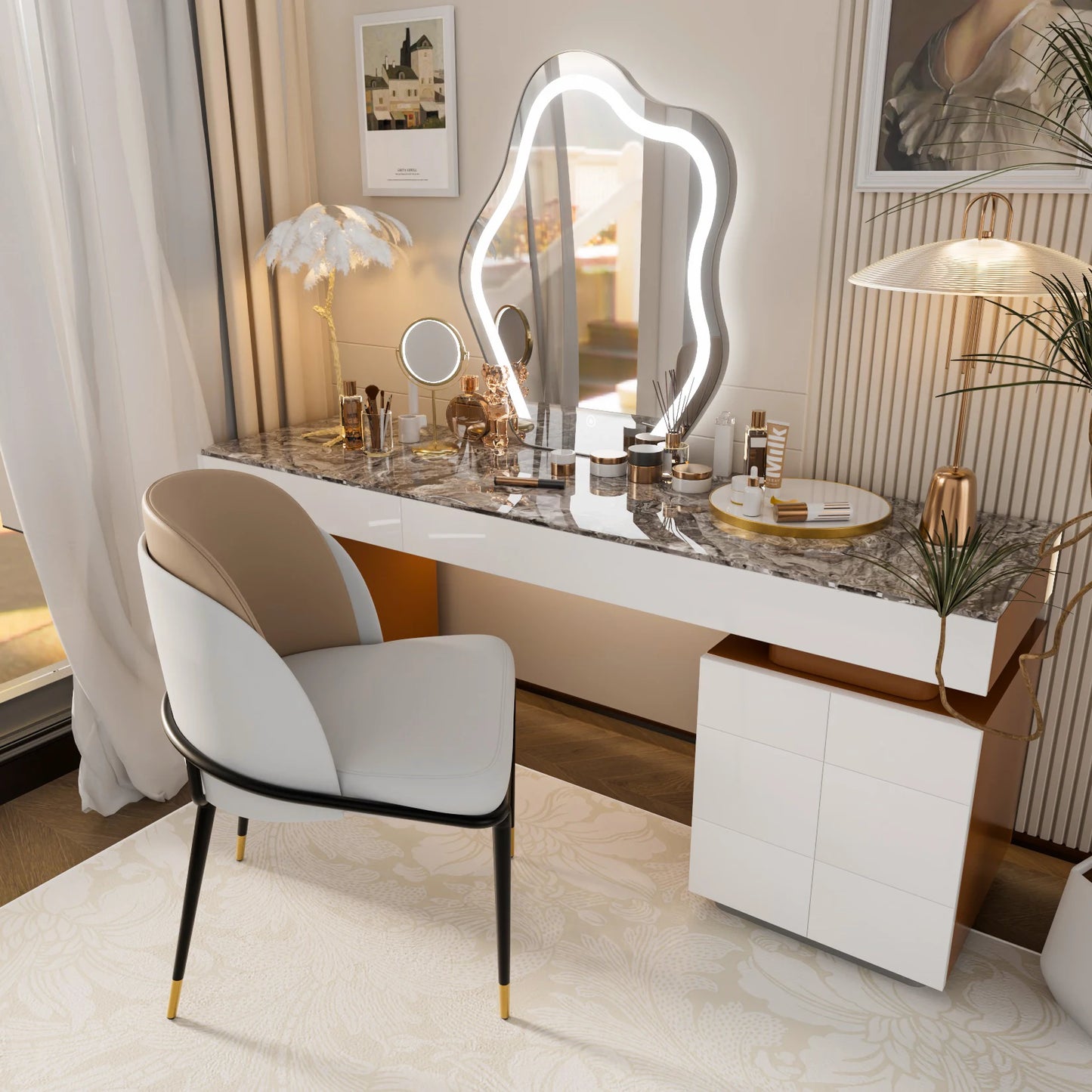 Luxury Dining Chairs 2 Pcs Set