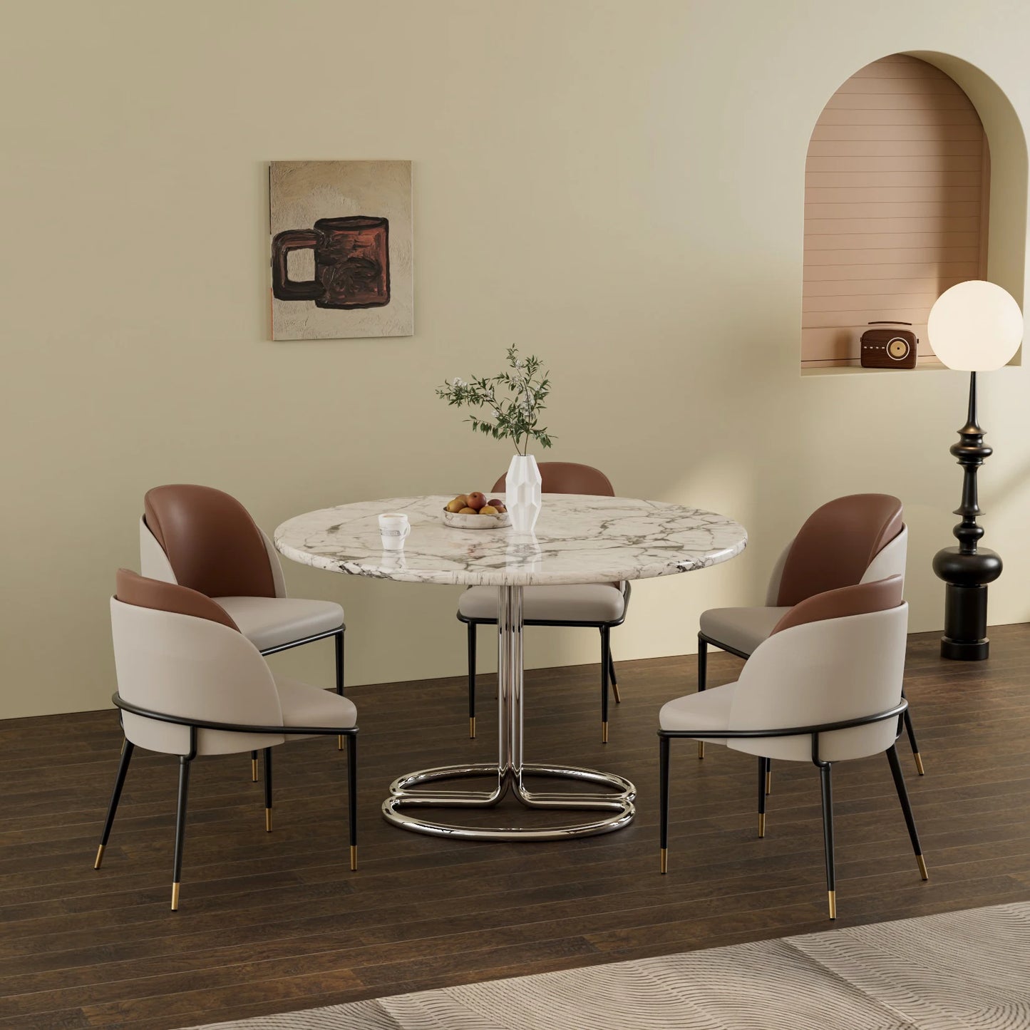 Luxurious Dining Chairs 2 Pcs Set