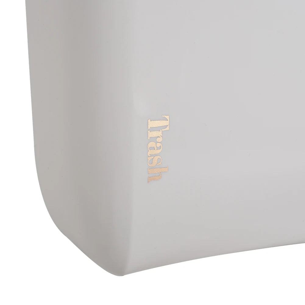 【Lifeideas】Kitchen Bathroom Hanging Waste Bin with Lid Wall Mounted Garbage Can for Cabinet Under Sink Waste Garbage Compost B