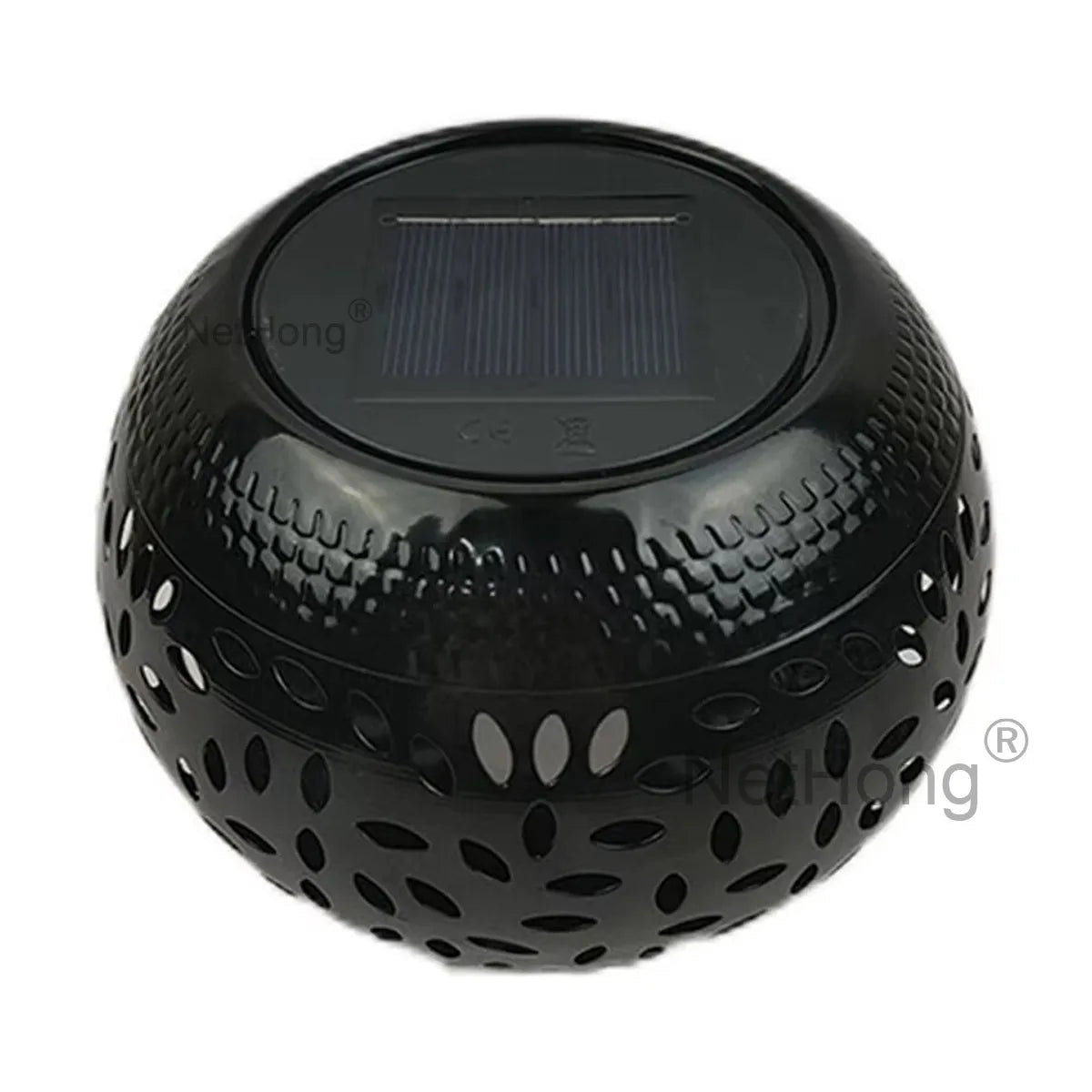 Metal LED Solar ndustrial Style Light Hollowed Out Lawn Garden Lights Decor