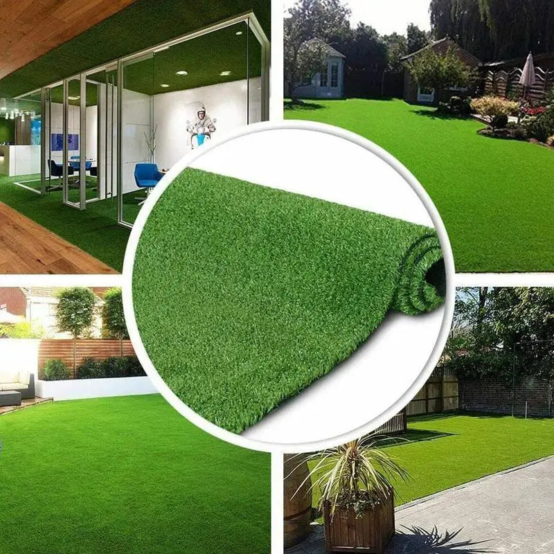 100x50cm Custom Size Artificial Turf Synthetic Grass Lawn Green Fake Grass Rug Indoor Outdoor Pet-friendly Dog Grass Christmas