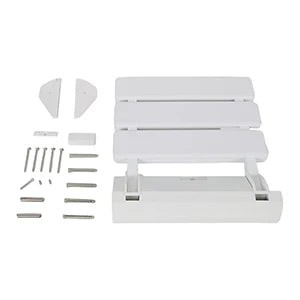Folding Shower Seat Wall Mounted Secure Folding Shower Bench Space Saving Mounted Shower Seat Luxury Fold Down Shower Seat