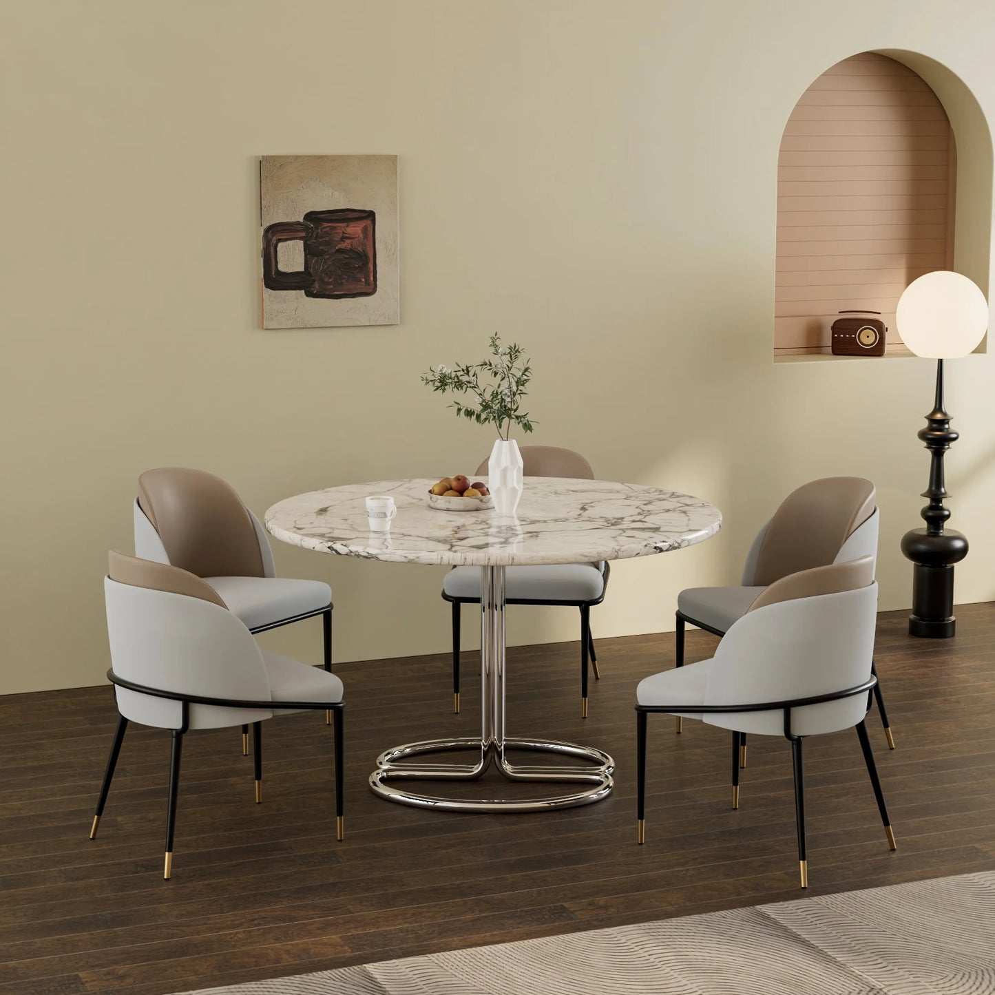 Luxury Dining Chairs 2 Pcs Set