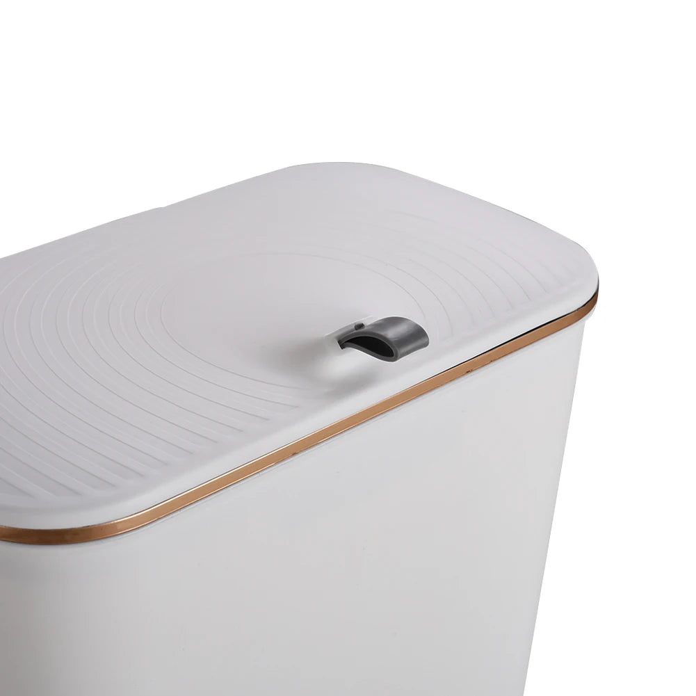 【Lifeideas】Kitchen Bathroom Hanging Waste Bin with Lid Wall Mounted Garbage Can for Cabinet Under Sink Waste Garbage Compost B