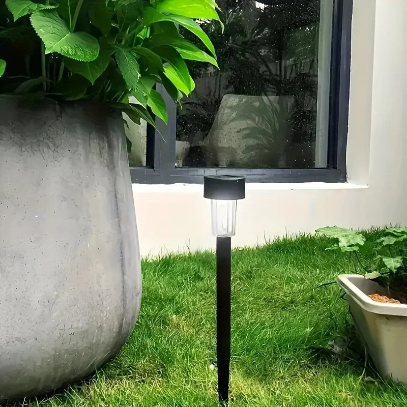 10pcs solar LED lights,solar outdoor LED stick lights,landscape lights,for courtyards,lawns,paths,driveways,garden decoration