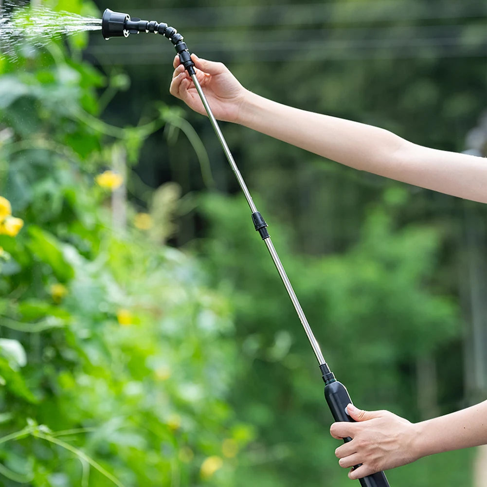 USB Rechargeable Electric Garden Sprayer Electric Sprayer with 2/4 Mist Nozzles Powerful Electric Sprayer for Gardening Cleaning