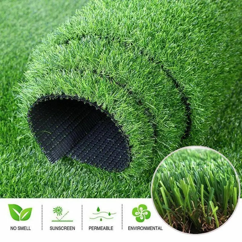 100x50cm Custom Size Artificial Turf Synthetic Grass Lawn Green Fake Grass Rug Indoor Outdoor Pet-friendly Dog Grass Christmas