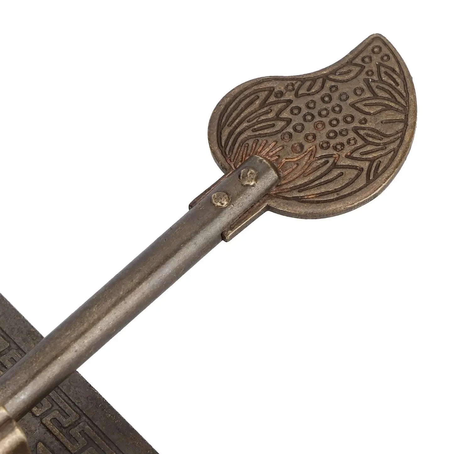 Door Handles Kit Chinese Style Antique Copper Gate Pull Handle Furniture Hardwares
