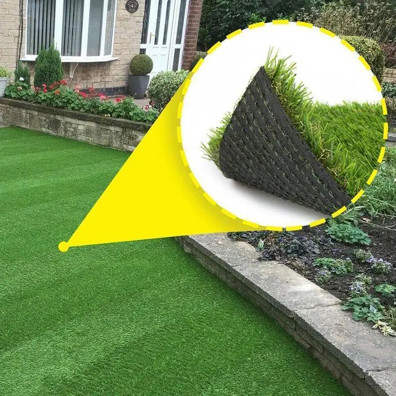 100x50cm Custom Size Artificial Turf Synthetic Grass Lawn Green Fake Grass Rug Indoor Outdoor Pet-friendly Dog Grass Christmas
