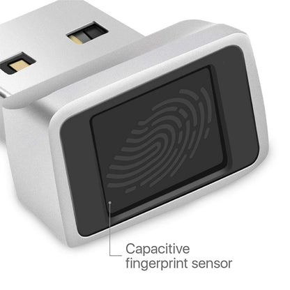 USB Fingerprint Reader for Windows 10 Hello PC Notebook Lock Biometric Scanner Laptop Password-Free Login/Sign-in Unlock Module
