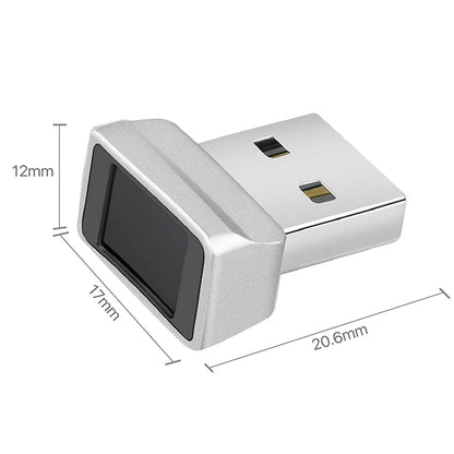 USB Fingerprint Reader for Windows 10 Hello PC Notebook Lock Biometric Scanner Laptop Password-Free Login/Sign-in Unlock Module