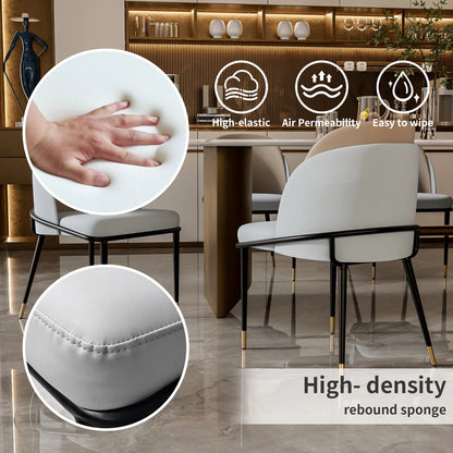 Luxurious Dining Chairs 2 Pcs Set