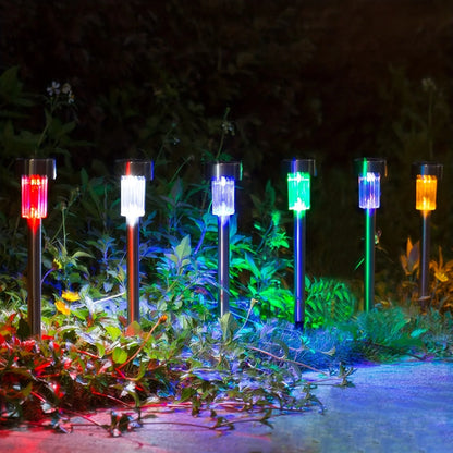 10pcs solar LED lights,solar outdoor LED stick lights,landscape lights,for courtyards,lawns,paths,driveways,garden decoration