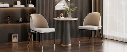 Luxury Dining Chairs 2 Pcs Set