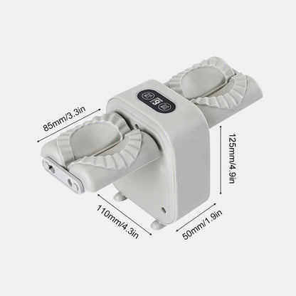 Dumpling Press Automatic Mould Dumpling Maker Wrap Two At A Time Simple Fast Operation for Pressing Dumpling Skin Wrapper Mould