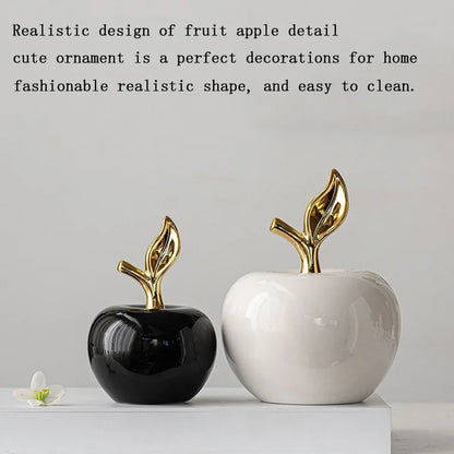 Classic European Ceramic Fruit Figurine