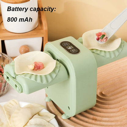 Dumpling Press Automatic Mould Dumpling Maker Wrap Two At A Time Simple Fast Operation for Pressing Dumpling Skin Wrapper Mould