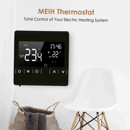 Smart LCD Touchscreen Thermostat for Home Programmable Electric Floor Heating System Thermoregulator AC 85-250V Temperature Cont