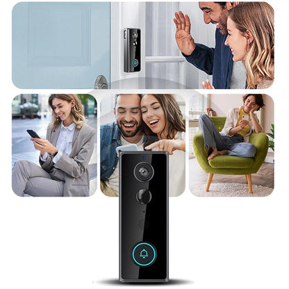 IP65 Wireless WIFI Smart Doorbell Video Intercom with Camera for Home Security PIR Motion Detection Night Vision Tuya Door Bell