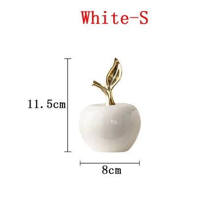 Classic European Ceramic Fruit Figurine